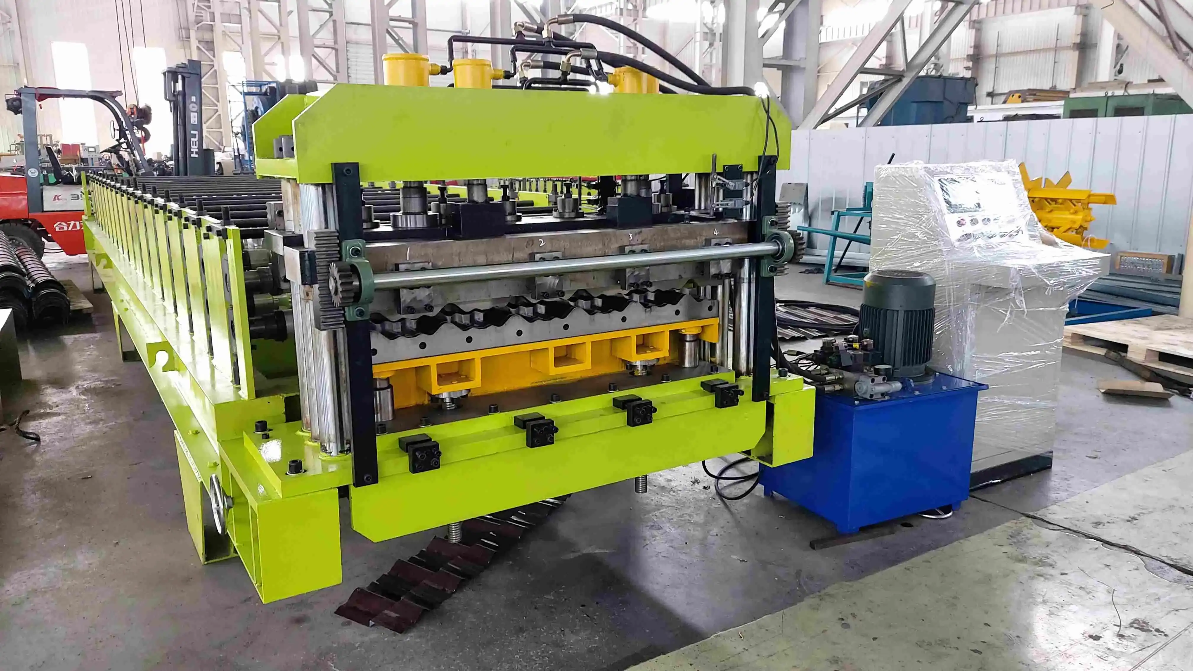 Affordable and Durable Adamante Tile Roof Machines for Small Contractors and Manufacturing Plants